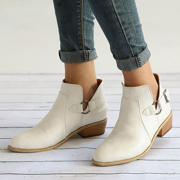boots drop autumn female ankle women low heel shoes buckle clog heels plus size casual slip on short boot footwear, Black
boots drop autumn female ankle women low heel shoes buckle clog heels plus size casual slip on short boot footwear, Black
