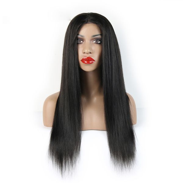 pre plucked glueless lace front human hair wigs for black women 9a 4x4 closure mongolian virgin straight wig with baby hair, Black;brown
pre plucked glueless lace front human hair wigs for black women 9a 4x4 closure mongolian virgin straight wig with baby hair, Black;brown