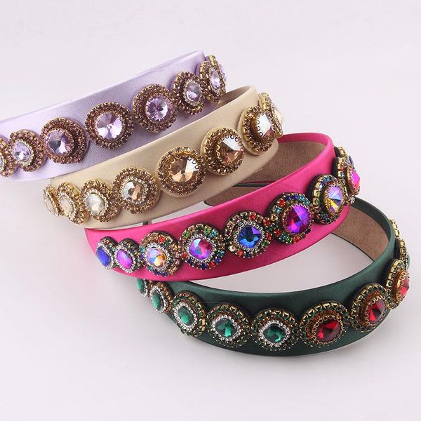 hair clips & barrettes colorful rhinestone headband fashion baroque inlaid color wide brim ladies prom personality 869, Golden;silver
hair clips & barrettes colorful rhinestone headband fashion baroque inlaid color wide brim ladies prom personality 869, Golden;silver