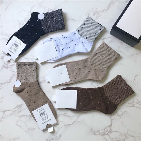 varieties printed sock designer full letter stocking four season socks women elastic stockings with box, Black
varieties printed sock designer full letter stocking four season socks women elastic stockings with box, Black