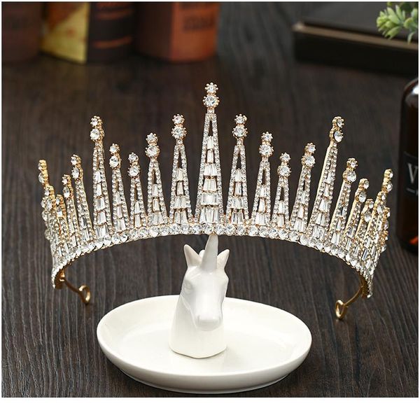 new gold wedding hair accessories crown baroque crystal headdress bride diadem tiara woman prom jewelry baroque hair o qylswu, Silver
new gold wedding hair accessories crown baroque crystal headdress bride diadem tiara woman prom jewelry baroque hair o qylswu, Silver