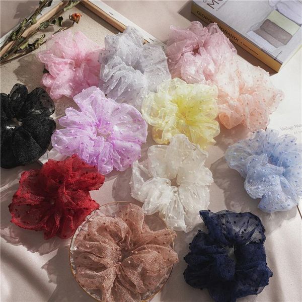 hair accessories 2021 dot scrunchies ties girls rubber band elastic bands ponytail holder women large ring, Slivery;white
hair accessories 2021 dot scrunchies ties girls rubber band elastic bands ponytail holder women large ring, Slivery;white