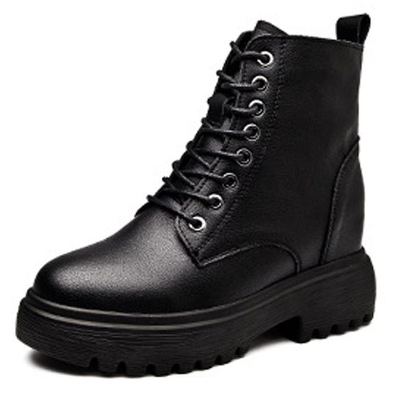 boots women's 2021 autumn and winter fashion thick-soled inner heightening casual short, Black
boots women's 2021 autumn and winter fashion thick-soled inner heightening casual short, Black