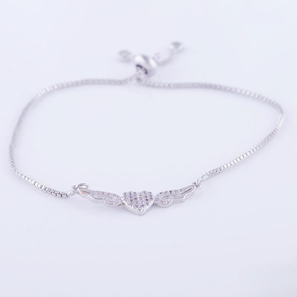 charm bracelets zircon crystal heart wing bead bracelet female bijoux copper micro pave cz square chain women diy bracciali donna, Golden;silver
charm bracelets zircon crystal heart wing bead bracelet female bijoux copper micro pave cz square chain women diy bracciali donna, Golden;silver