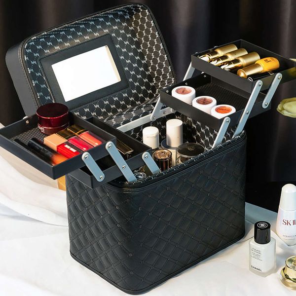 cosmetic bag 2021 new household large capacity portable cosmetic storage box multi-functional multi-layer cosmetic case
cosmetic bag 2021 new household large capacity portable cosmetic storage box multi-functional multi-layer cosmetic case