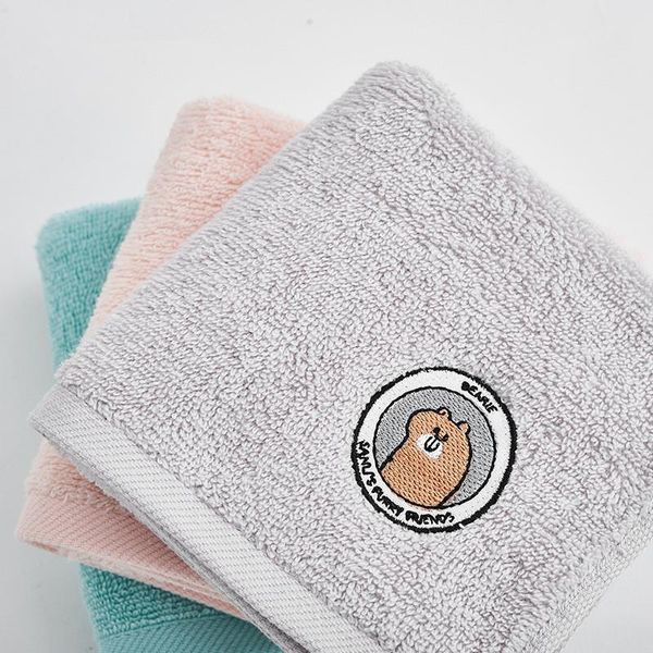 towel 1pc 25x50cm 100% cotton cartoon animal embroidery square children's handkerchief baby face
towel 1pc 25x50cm 100% cotton cartoon animal embroidery square children's handkerchief baby face