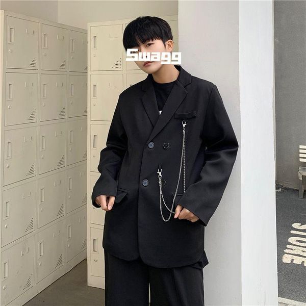 men's casual suits 2021 new four seasons suitable for pure color slim casual small suit jacket youth youth campus men suit, White;black
men's casual suits 2021 new four seasons suitable for pure color slim casual small suit jacket youth youth campus men suit, White;black