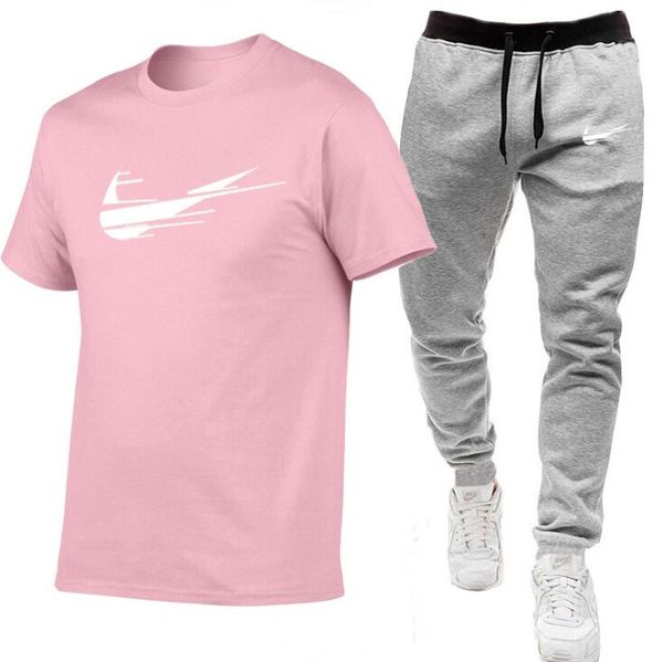 men's casual tracksuit summer clothes sportswear two piece set t shirt 100% cotton track clothing male sweatsuit sports suits s-xxl, Gray
men's casual tracksuit summer clothes sportswear two piece set t shirt 100% cotton track clothing male sweatsuit sports suits s-xxl, Gray