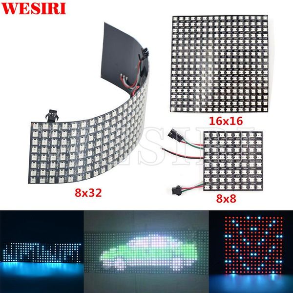 wesiri 8x8 16x16 8x32 pixels sk6812 ws2812b individually addressable digital flexible led panel pixels screen gyverlamp dc5v
wesiri 8x8 16x16 8x32 pixels sk6812 ws2812b individually addressable digital flexible led panel pixels screen gyverlamp dc5v
