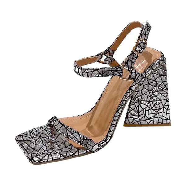 sandals summer women's solid color high heel stylish square head ankle buckle straps comfortable lightweight casual shoes, Black
sandals summer women's solid color high heel stylish square head ankle buckle straps comfortable lightweight casual shoes, Black