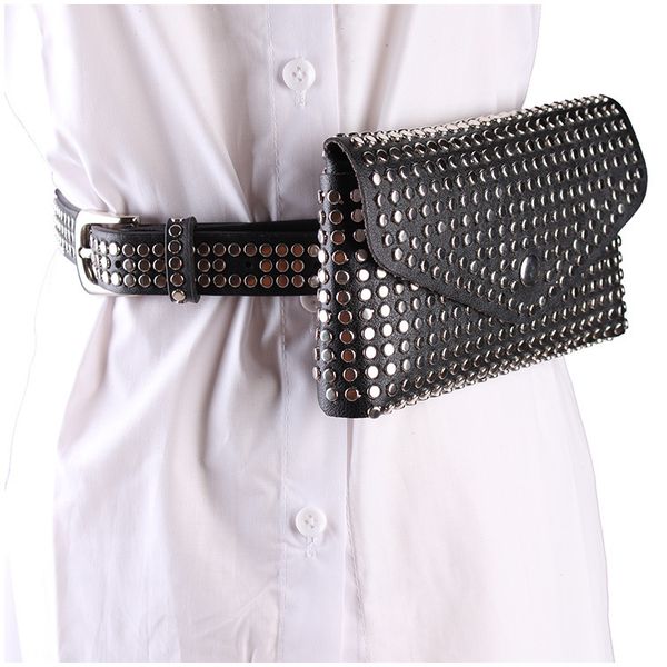 women rivet leather waist bag punkk fashion waist bag clutch rivet shoulder bag handbag shoulder ladies fashion
women rivet leather waist bag punkk fashion waist bag clutch rivet shoulder bag handbag shoulder ladies fashion