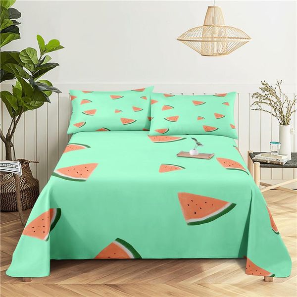 sheets & sets watermelon bedding sheet home digital printing polyester bed flat with case print
sheets & sets watermelon bedding sheet home digital printing polyester bed flat with case print