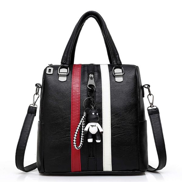 hbp women's double soft leather korean fashion 2021 new backpack three purpose portable single shoulder messenger bag
hbp women's double soft leather korean fashion 2021 new backpack three purpose portable single shoulder messenger bag