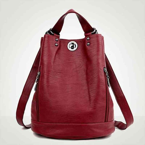 women pu leather female anti theft backpack classic solid color backpacks fashion shoulder bag vintage travel rucksack
women pu leather female anti theft backpack classic solid color backpacks fashion shoulder bag vintage travel rucksack