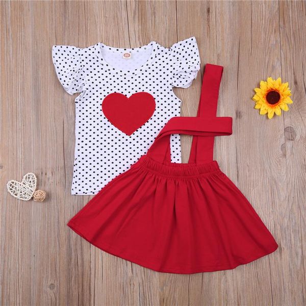 clothing sets 1-6 years girls valentine day outfits fashion polka dot heart sleeve t-shirt solid color suspender skirts 2pcs suits, White
clothing sets 1-6 years girls valentine day outfits fashion polka dot heart sleeve t-shirt solid color suspender skirts 2pcs suits, White