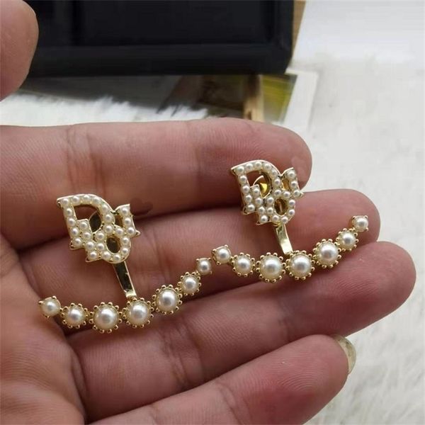 70% off outlet online 2021 family letter pearl fashion temperament du 18k silver needle earrings female, Golden
70% off outlet online 2021 family letter pearl fashion temperament du 18k silver needle earrings female, Golden