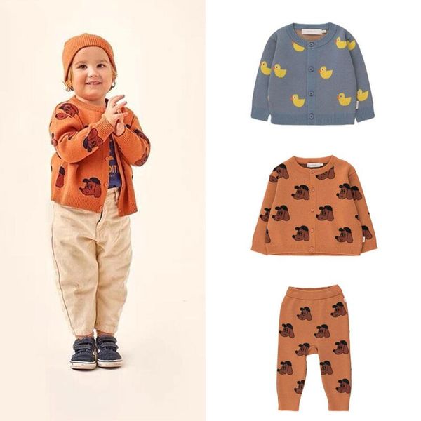 pullover tc baby kids sweaters 2021 autumn winter cartoon dog duck pattern toddler boy girl knit cardigan children clothes, Blue
pullover tc baby kids sweaters 2021 autumn winter cartoon dog duck pattern toddler boy girl knit cardigan children clothes, Blue