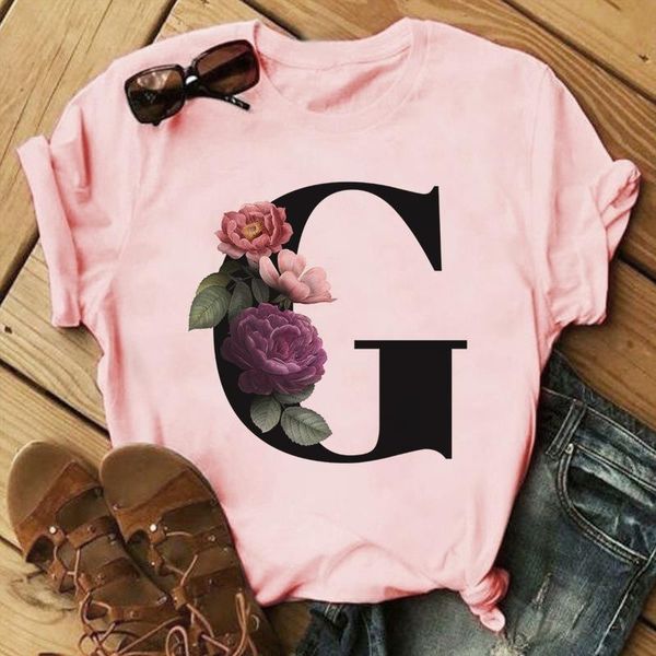 fashion harajuku casual pink new summer 26 english alphabet print tshirt women couples lovers female short sleeve t-shirt, White
fashion harajuku casual pink new summer 26 english alphabet print tshirt women couples lovers female short sleeve t-shirt, White