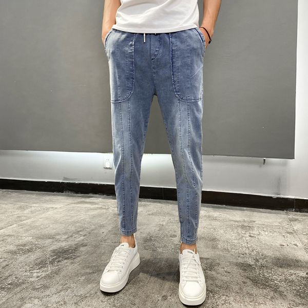 2021 new arrival of men in casual denim pants harem streetwear the whole game amended jeans for men's clothes 36 h4fm, Blue
2021 new arrival of men in casual denim pants harem streetwear the whole game amended jeans for men's clothes 36 h4fm, Blue