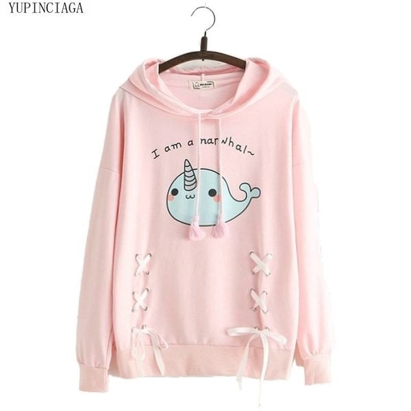 women harajuku cartoon print sweatshirts spring longsleeve cotton hoodies casual drawstring tracksuits female pullover 201126, Black
women harajuku cartoon print sweatshirts spring longsleeve cotton hoodies casual drawstring tracksuits female pullover 201126, Black