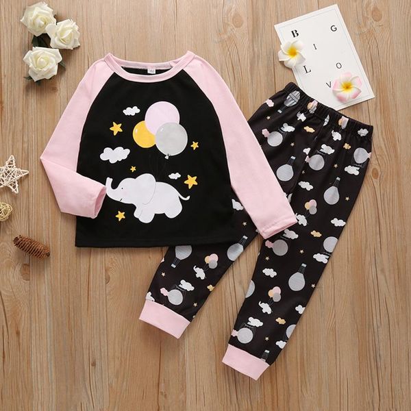 clothing sets autunmn baby girl clothes set kids boys girls long sleeve elephant printed +pants pajamas outfit, White
clothing sets autunmn baby girl clothes set kids boys girls long sleeve elephant printed +pants pajamas outfit, White