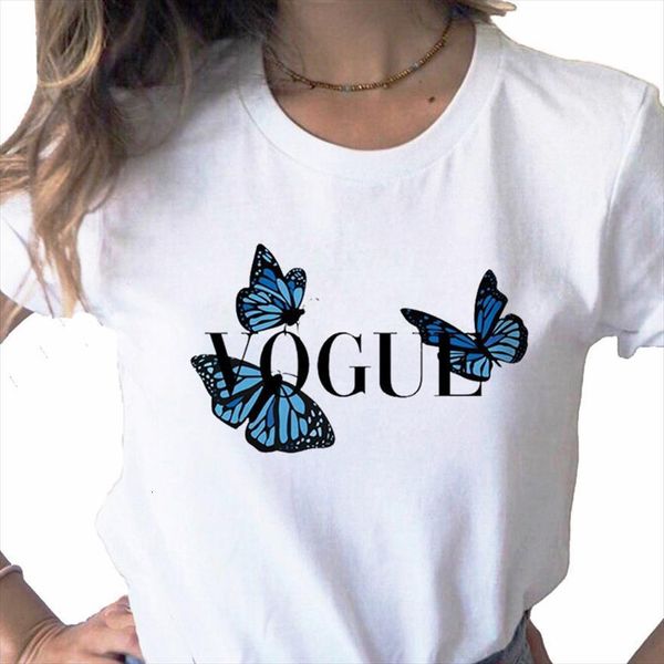 vogue tee za print and men women aesthetic harajuku ulzzang female 90s summer graphic top, White;black
vogue tee za print and men women aesthetic harajuku ulzzang female 90s summer graphic top, White;black
