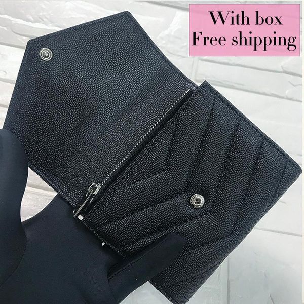 wallets 2021 ladies wallet fashion short leather card case classic buckle brand high-end particle wall, Red;black
wallets 2021 ladies wallet fashion short leather card case classic buckle brand high-end particle wall, Red;black