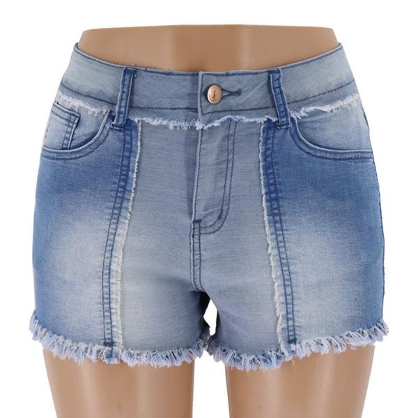 women's jeans casual mid-waist denim shorts women fashion summer tassel female slim ladies, Blue
women's jeans casual mid-waist denim shorts women fashion summer tassel female slim ladies, Blue