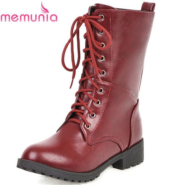 boots memunia 2021 arrival ankle women round toe lace up autumn winter simple comfortable low heels casual shoes woman, Black
boots memunia 2021 arrival ankle women round toe lace up autumn winter simple comfortable low heels casual shoes woman, Black