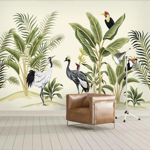 wallpapers milofi custom 3d wallpaper mural hand-painted tropical rainforest plant landscape background wall living room bedroom decoration
wallpapers milofi custom 3d wallpaper mural hand-painted tropical rainforest plant landscape background wall living room bedroom decoration