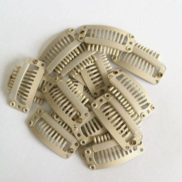 clip in/on hair extensions 20pcs a pack 9 teeth creamy-white clips extension tools stainless steel material high quality, Black;brown
clip in/on hair extensions 20pcs a pack 9 teeth creamy-white clips extension tools stainless steel material high quality, Black;brown