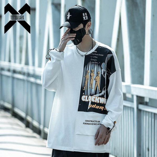 men's hoodies & sweatshirts 11 bybb's dark men creative printing sweatshirt streetwear 2021 fashion harajuku o-neck pullover loose, Black
men's hoodies & sweatshirts 11 bybb's dark men creative printing sweatshirt streetwear 2021 fashion harajuku o-neck pullover loose, Black