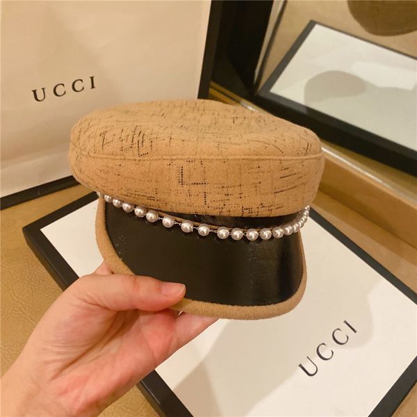 navy hat female autumn and winter little fragrance celebrity flat british beret cool duck tongue hat, Yellow
navy hat female autumn and winter little fragrance celebrity flat british beret cool duck tongue hat, Yellow