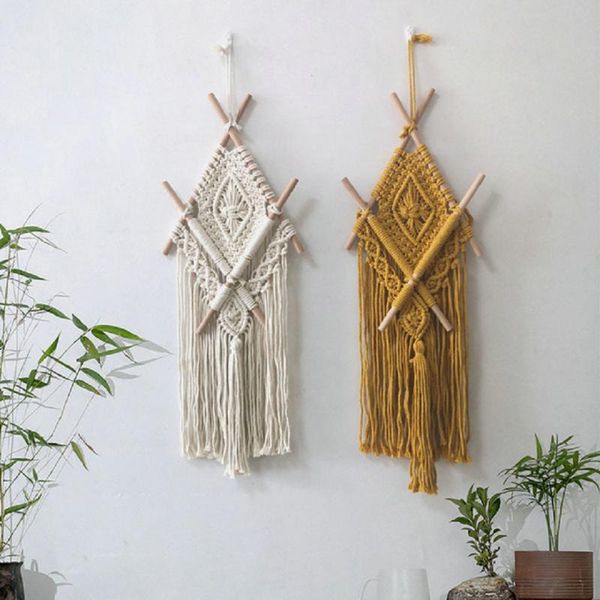 tapestries arrival macrame tapestry wall boho decor hand woven hanging home living room decoration
tapestries arrival macrame tapestry wall boho decor hand woven hanging home living room decoration