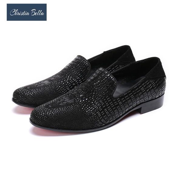 dress shoes christia bella british style men genuine leather large size wedding party loafers italian business flats black
dress shoes christia bella british style men genuine leather large size wedding party loafers italian business flats black