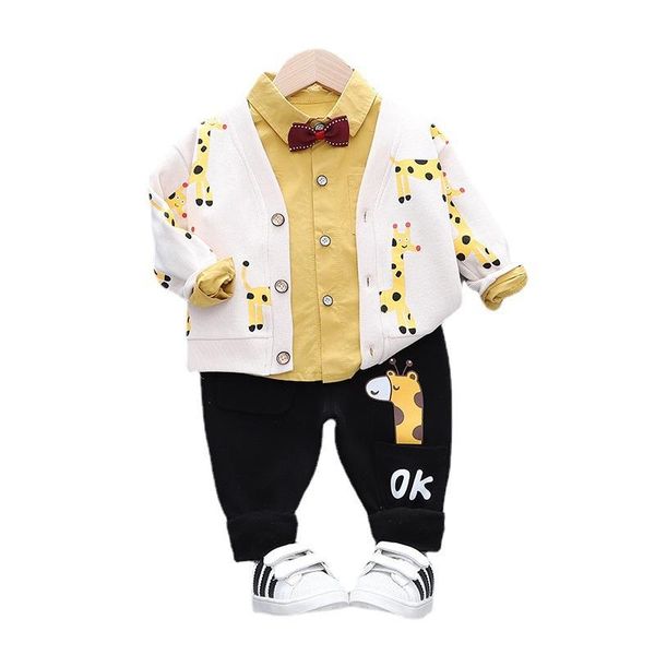 new kids infant clothing spring autumn children cartoon clothes baby boys girls jacket shirt pants 3pcs/setstoddler sportswear, White
new kids infant clothing spring autumn children cartoon clothes baby boys girls jacket shirt pants 3pcs/setstoddler sportswear, White