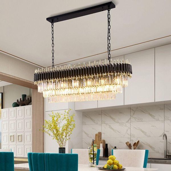 chandeliers modern crystal chandelier for dining room luxury kitchen island hanging lighting fixtures black led cristal lustres
chandeliers modern crystal chandelier for dining room luxury kitchen island hanging lighting fixtures black led cristal lustres