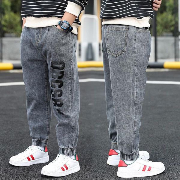 jeans boys spring and autumn clothing 2021 foreign style big children's korean pants children thin trousers, Blue
jeans boys spring and autumn clothing 2021 foreign style big children's korean pants children thin trousers, Blue