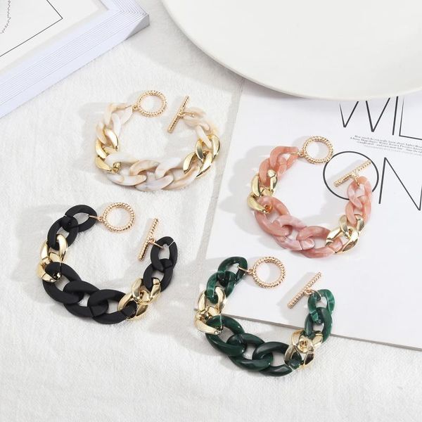 charm bracelets arrivals candy colors resin chain shape bracelert for women, Golden;silver
charm bracelets arrivals candy colors resin chain shape bracelert for women, Golden;silver