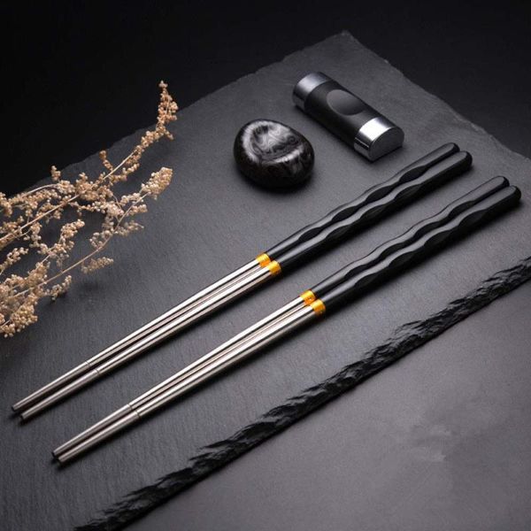 chopsticks koaren chopstick resuable china chop sticks black silver alloy chinese set household dinnerware cutlery
chopsticks koaren chopstick resuable china chop sticks black silver alloy chinese set household dinnerware cutlery