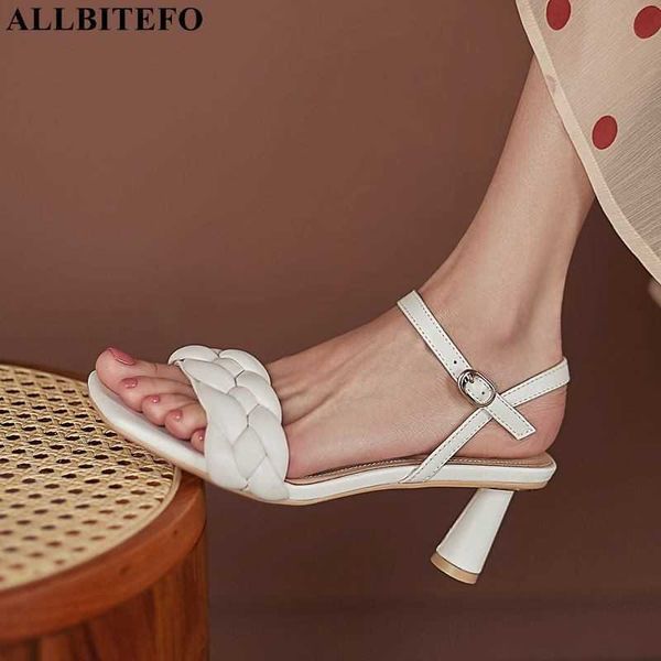 allbitefo size 34-43 peep toe sandals genuine leather sheepskin insole women sandals high heel shoes summer women heels shoes 210611, Black
allbitefo size 34-43 peep toe sandals genuine leather sheepskin insole women sandals high heel shoes summer women heels shoes 210611, Black