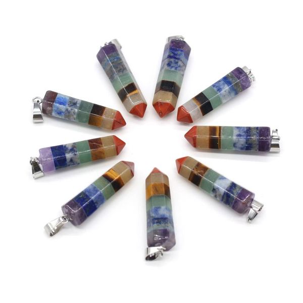 charms natural stone reiki healing gem crystal column lapis lazuli pendant loose beads diy necklace bracelet earrings jewelry making, Bronze;silver
charms natural stone reiki healing gem crystal column lapis lazuli pendant loose beads diy necklace bracelet earrings jewelry making, Bronze;silver