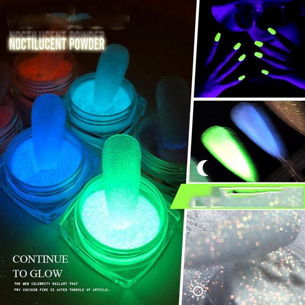 nail glitter 6 colors/set noctilucent powder neon phosphor disco dust glow in dark long-acting luminous dancing sugar h&, Silver;gold
nail glitter 6 colors/set noctilucent powder neon phosphor disco dust glow in dark long-acting luminous dancing sugar h&, Silver;gold