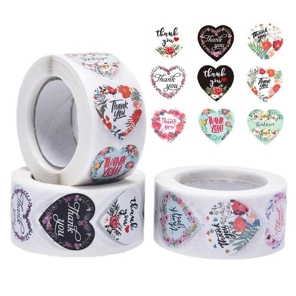 gift wrap heart thank you stickers wedding festival party favors 500pcs/roll paper envelope package seal label
gift wrap heart thank you stickers wedding festival party favors 500pcs/roll paper envelope package seal label