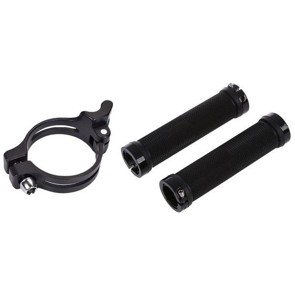 bike handlebars &components 1pair mtb bmx bicycle cycling double lock handlebar grips & 1x front derailleur adapter clamp
bike handlebars &components 1pair mtb bmx bicycle cycling double lock handlebar grips & 1x front derailleur adapter clamp