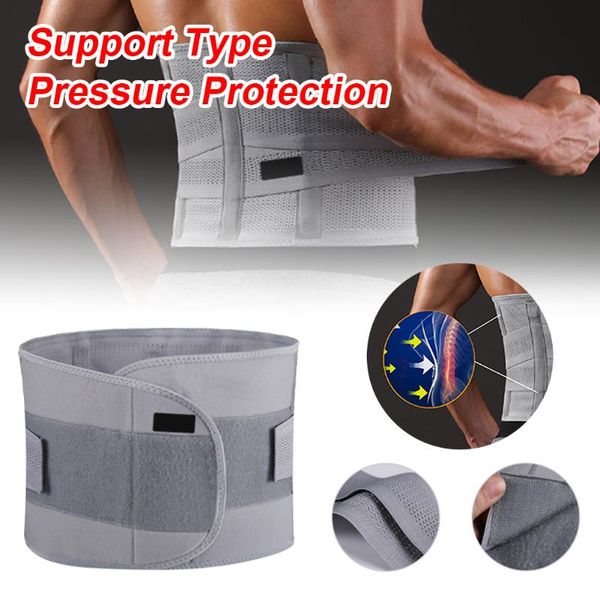 waist support 2021 weightlifting belt compression lumbar with adjustable sports protective band for men women, Black;gray
waist support 2021 weightlifting belt compression lumbar with adjustable sports protective band for men women, Black;gray
