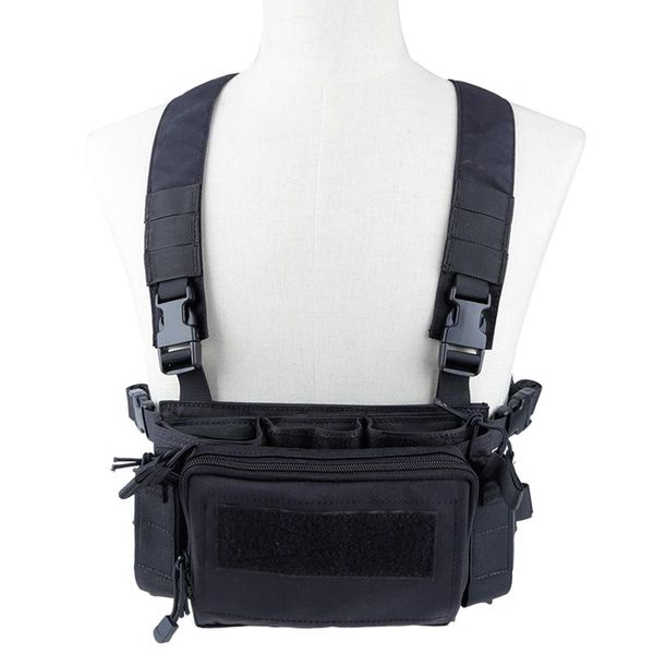 quick release hunting vest chest rig can fit for tactical vest backpack, Camo;black
quick release hunting vest chest rig can fit for tactical vest backpack, Camo;black