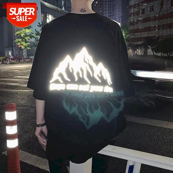 t-shirt men 100% cotton reflective short-sleeved tide brand ins hong kong summer trend casual wild harajuku style half sleeve #ah0u, White;black
t-shirt men 100% cotton reflective short-sleeved tide brand ins hong kong summer trend casual wild harajuku style half sleeve #ah0u, White;black