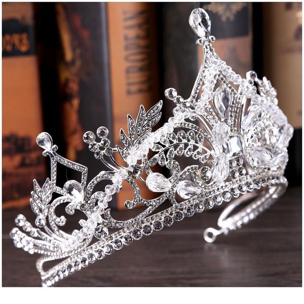 wedding crown crystal rhinestone silver color big crown bridal wedding tiara diadem headpiece women beauty pageant hair qylisb
wedding crown crystal rhinestone silver color big crown bridal wedding tiara diadem headpiece women beauty pageant hair qylisb