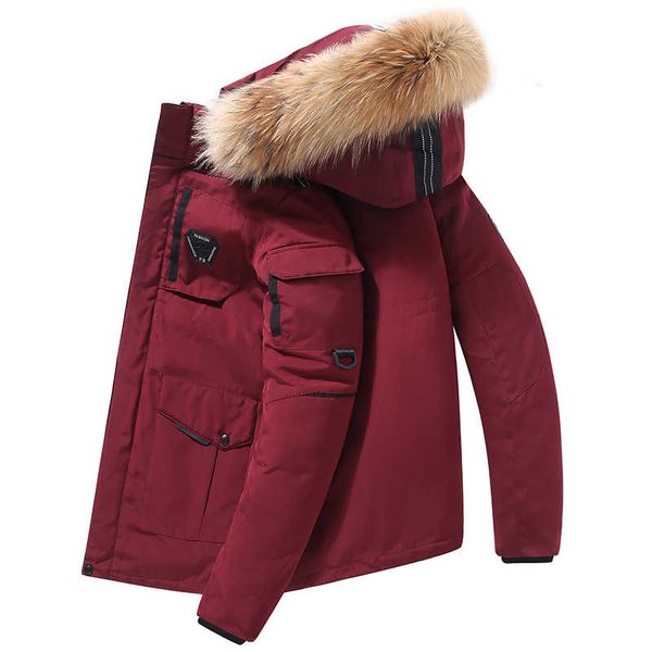 fat donsjack with big real bonk crow warm parka -30 grades men casual waterproof down winter coat mate 3xlsalable, Black
fat donsjack with big real bonk crow warm parka -30 grades men casual waterproof down winter coat mate 3xlsalable, Black